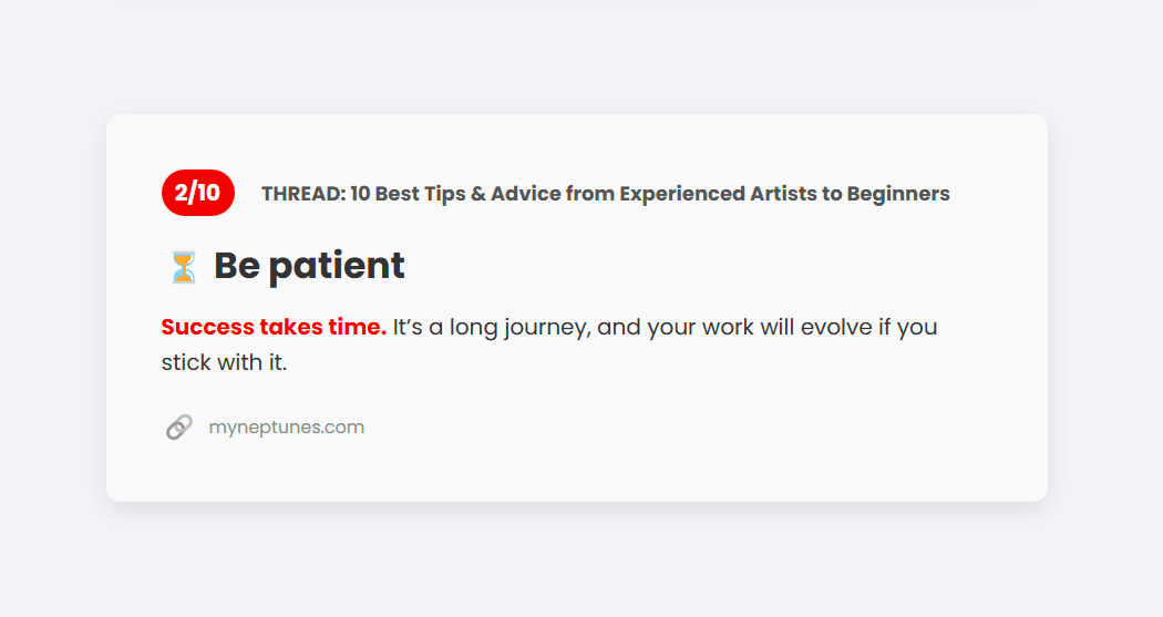 10 Best Tips Advice from Experienced Artists to Beginners